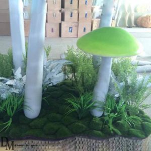 mushroom garden décor