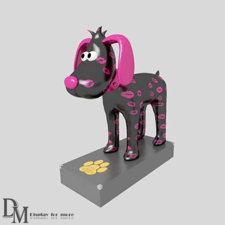 resin dog statues