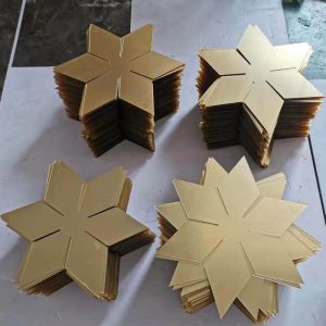 acrylic star shapes